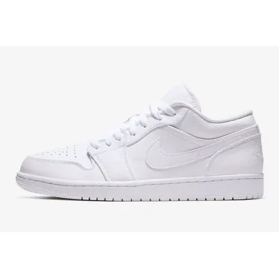 Air Jordan 1 Low Triple White 553558-112 01