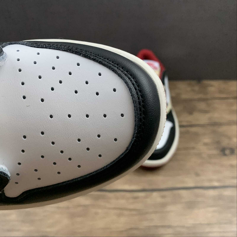 Fragment x Travis Scott x Air Jordan 1 TS White Black University Red CQ4278-088
