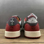 Fragment x Travis Scott x Air Jordan 1 TS White Black University Red CQ4278-088