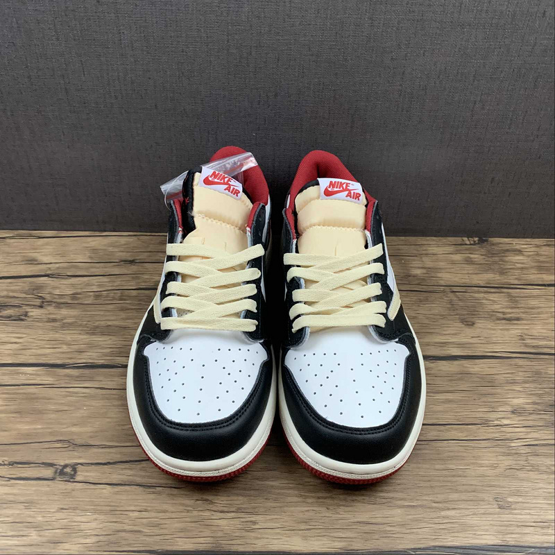 Fragment x Travis Scott x Air Jordan 1 TS White Black University Red CQ4278-088