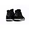 Air Jordan 4 Retro Black Canvas DH7138-006(Top  quality )