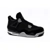 Air Jordan 4 Retro Black Canvas DH7138-006(Top  quality )