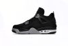 Air Jordan 4 Retro Black Canvas DH7138-006(Top  quality )