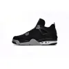 Air Jordan 4 Retro Black Canvas DH7138-006(Top  quality )