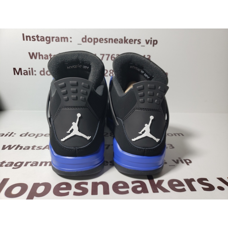 Air Jordan 4 Retro Black Game Royal CT8527-018