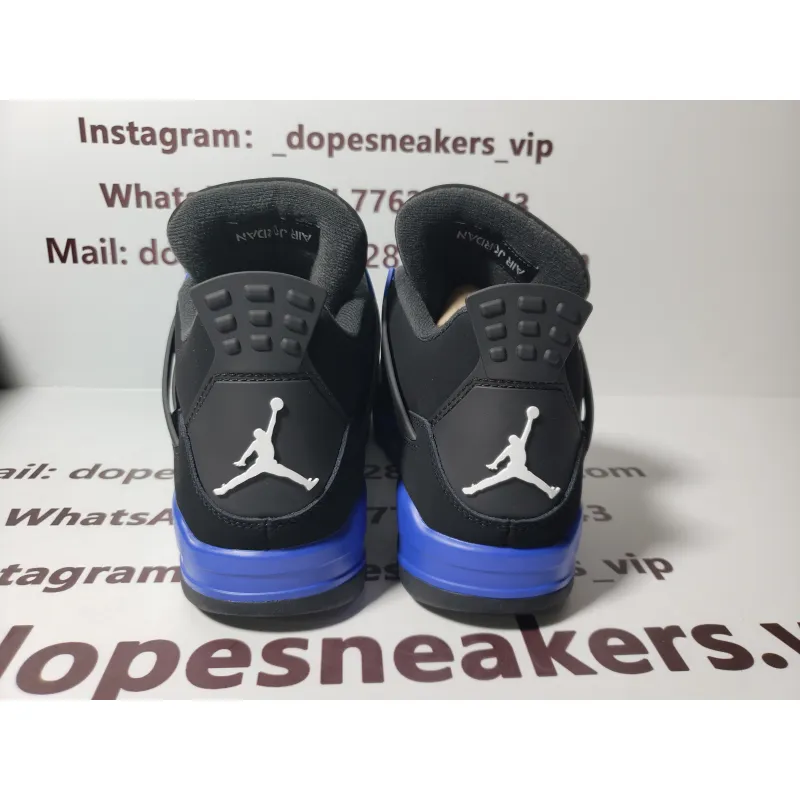 Air Jordan 4 Retro Black Game Royal CT8527-018