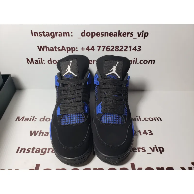 Air Jordan 4 Retro Black Game Royal CT8527-018