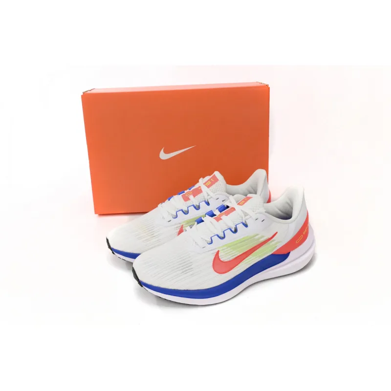 Nike Air Winflo 9 White Blue Red DX3355-100