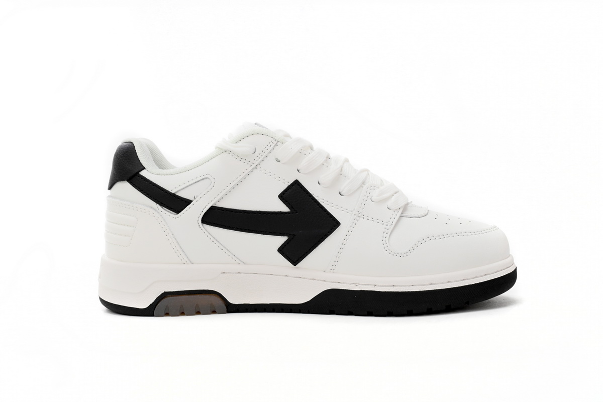 OFF-WHITE Out Of Office OOO 30 MM Low Tops Black White Blue OMIA189C99LEA0040110
