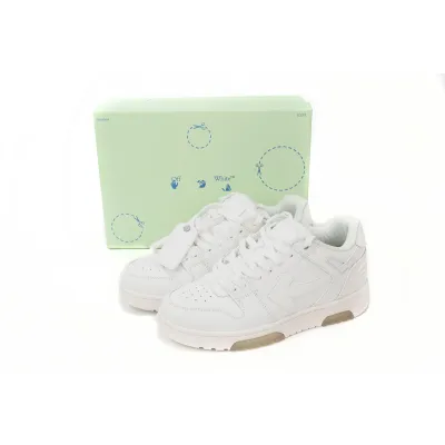 OFF-WHITE Out Of Office "OOO" Low White White OWIA259C99LEA0010100 02