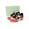 OFF-WHITE Out Of Office OOO Low Tops Black White Red OMIA189S23LEA0012510