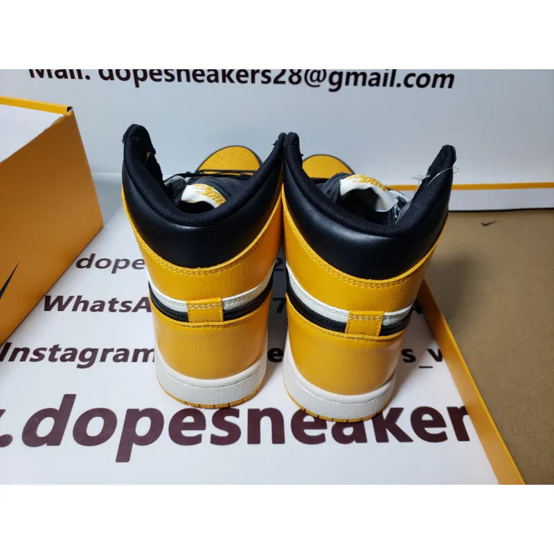 Air Jordan 1 High OG Yellow Toe T 555088-711