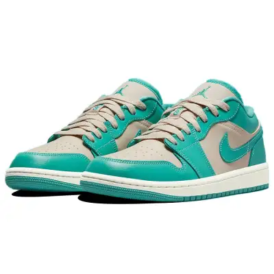 Air Jordan 1 Low Tropical Teal Sandy Beige DC0774-131 02