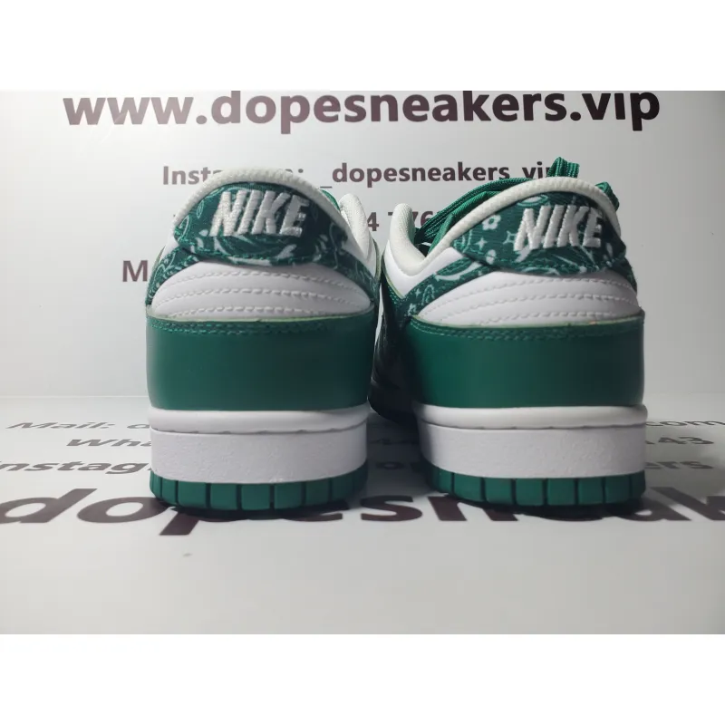 (OG)Nike Dunk Low ESS Green Paisley DH4401-102