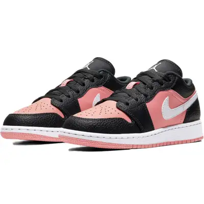 Air Jordan 1 Low Pink Quartz 554723-016 02