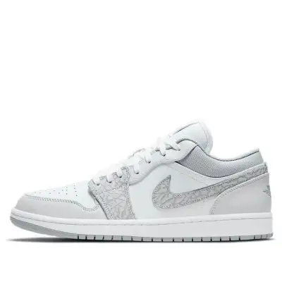 Air Jordan 1 Low Premium Elephant Print DH4269-100 01