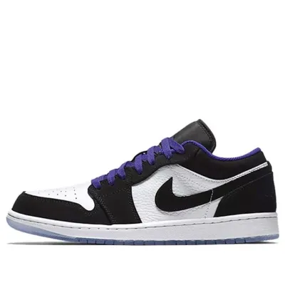 Air Jordan 1 Retro Low White Black Dark Concord 553558-108 01