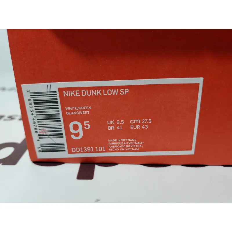 (OG) Nike Dunk Low Team Green DD1391-101