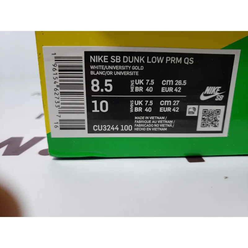 Nike Ben & Jerry's x Dunk Low SB Chunky Dunky CU3244-100