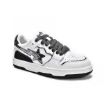 A Bathing Ape Bape SK8 Sta White Silver 001FWH801020_WHT_A