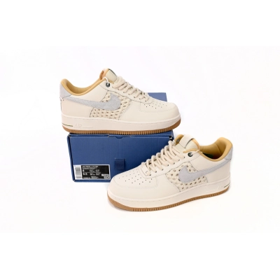 Nike Air Force 1 Low '07 Premium NAI-KE Bamboo Weave FN0369-101 02