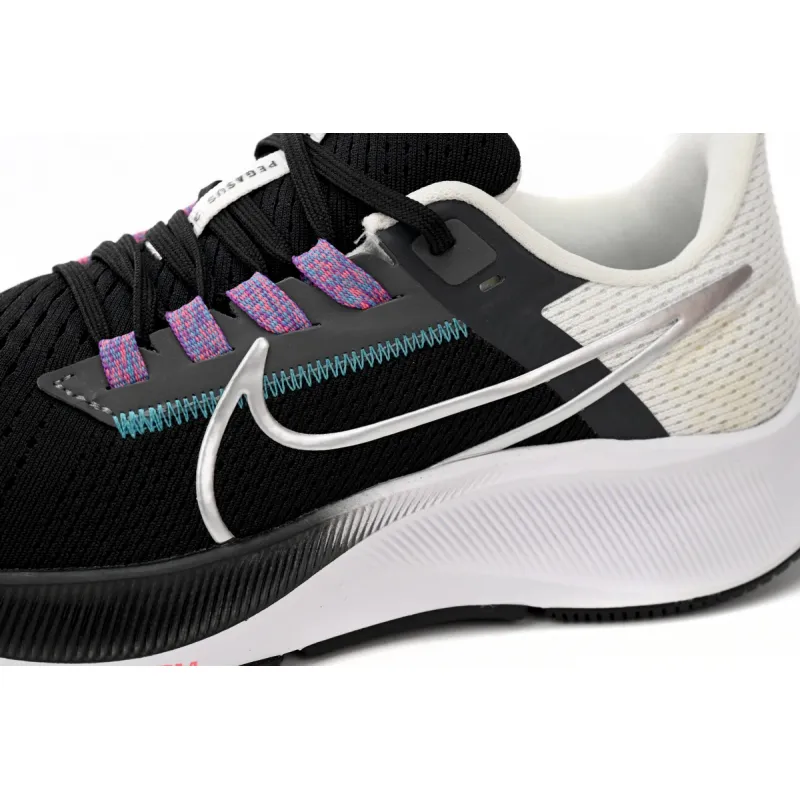 Nike Air Zoom Pegasus 38 Black White Chlorine Blue CW7356-003