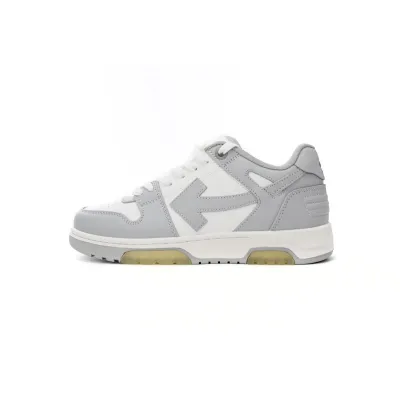 OFF-WHITE Out Of Office "OOO" Low Tops Grey White OMIA189 C99LEA00 40901 01
