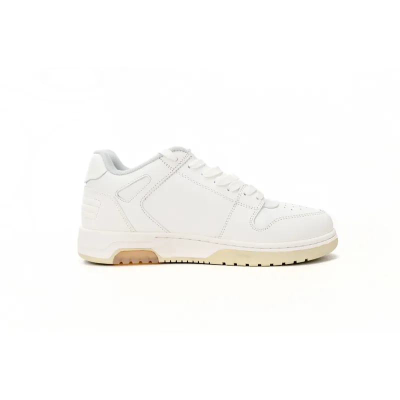 OFF-WHITE Out Of Office OOO Low Tops For Walking White Black OMIA189R21 LEA00 20101