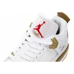 Nike SB x Air Jordan 4 White Brown DR5415-120 (Top Quality)