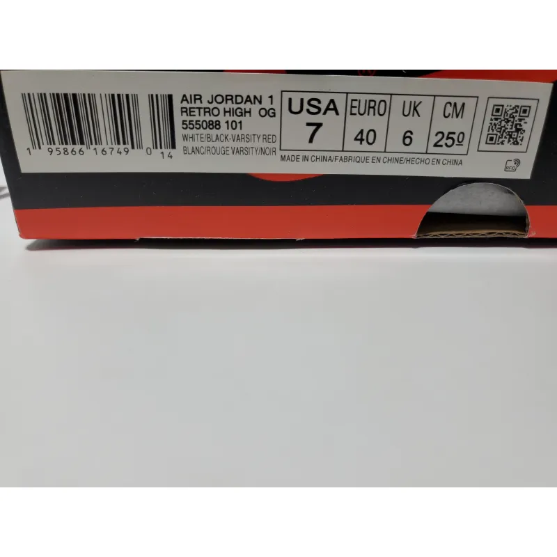(OG)Air Jordan 1 High OG “Chicago 555088-101 
