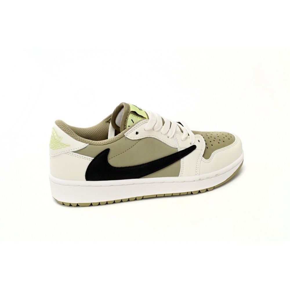 Travis Scott x Air Jordan 1 Low Golf “Olive” FZ3124-200