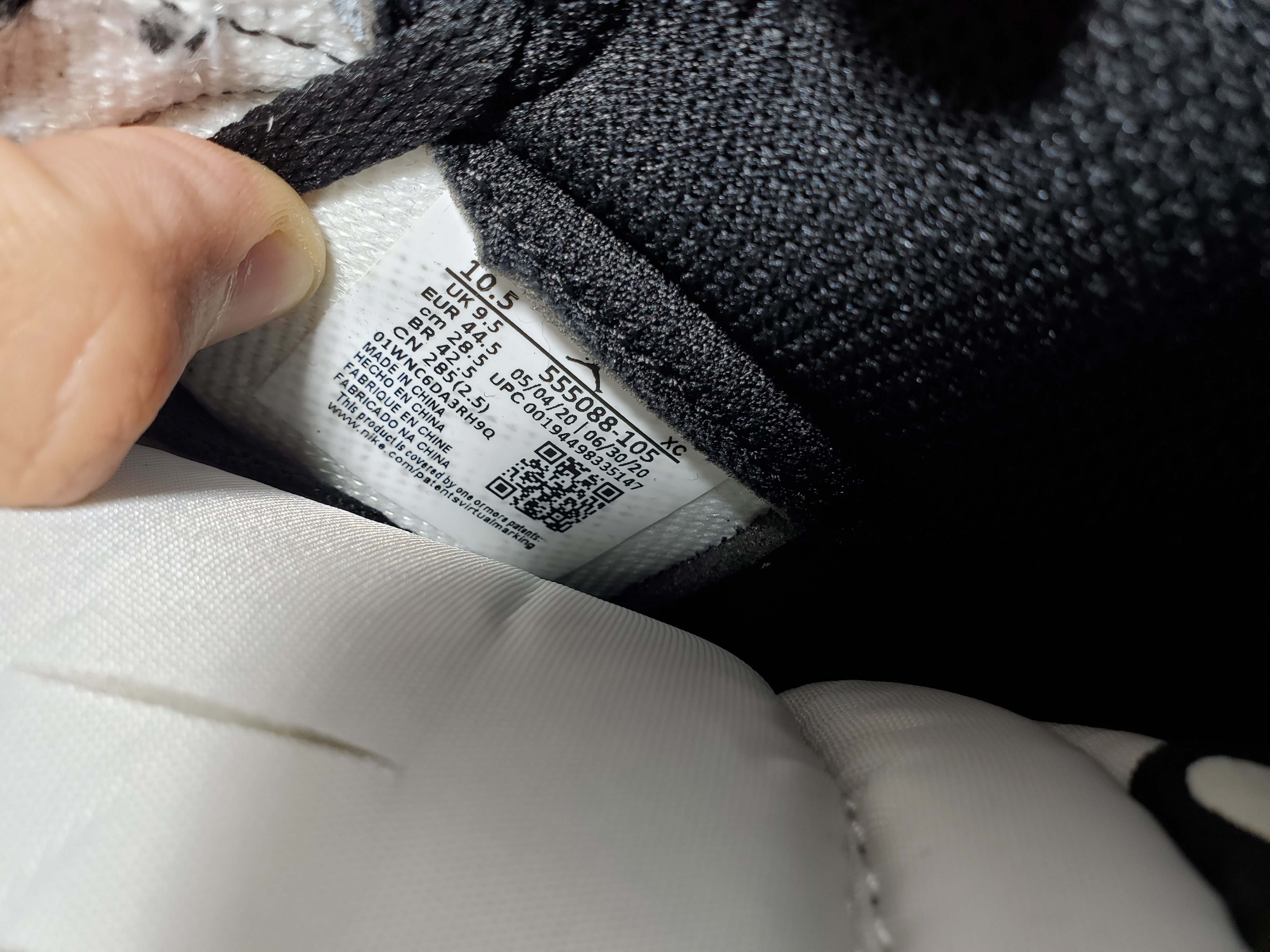 (OG)Air Jordan 1 Retro High OG Dark Mocha 555088-105