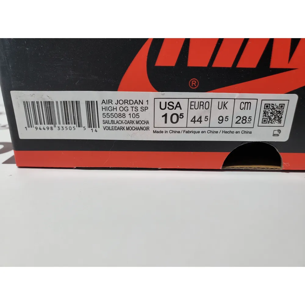(OG)Air Jordan 1 Retro High OG Dark Mocha 555088-105