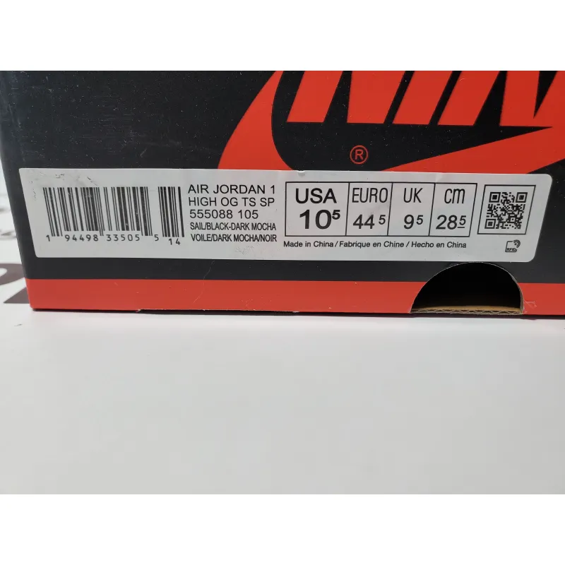 (OG)Air Jordan 1 Retro High OG Dark Mocha 555088-105