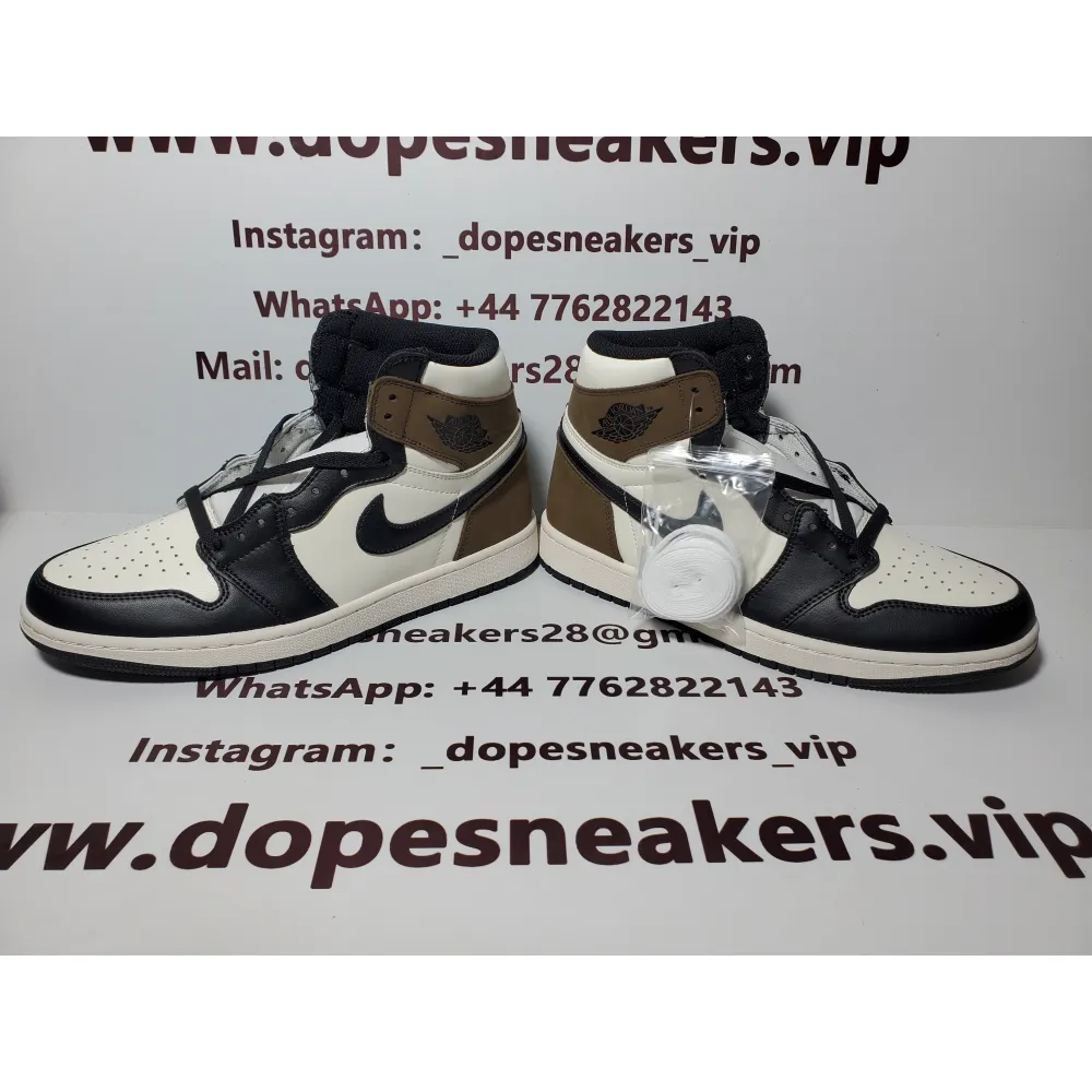 (OG)Air Jordan 1 Retro High OG Dark Mocha 555088-105