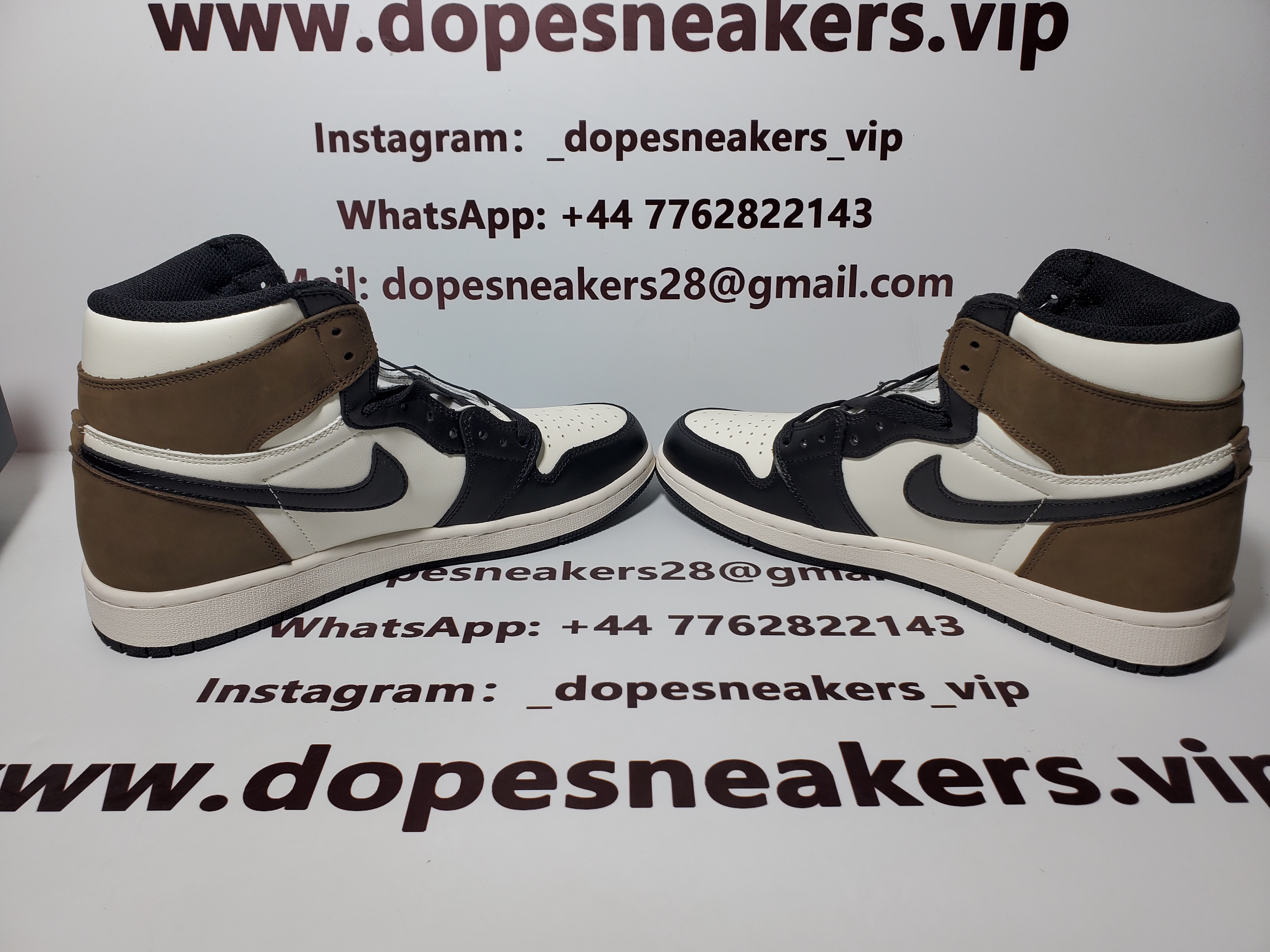 (OG)Air Jordan 1 Retro High OG Dark Mocha 555088-105