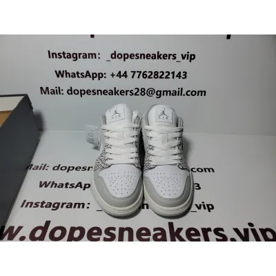 Air Jordan 1 Low Premium Elephant Print DH4269-100 02