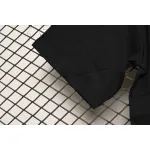 Celine SS22 Celine Logo letter print round neck short-sleeved T-shirt Black
