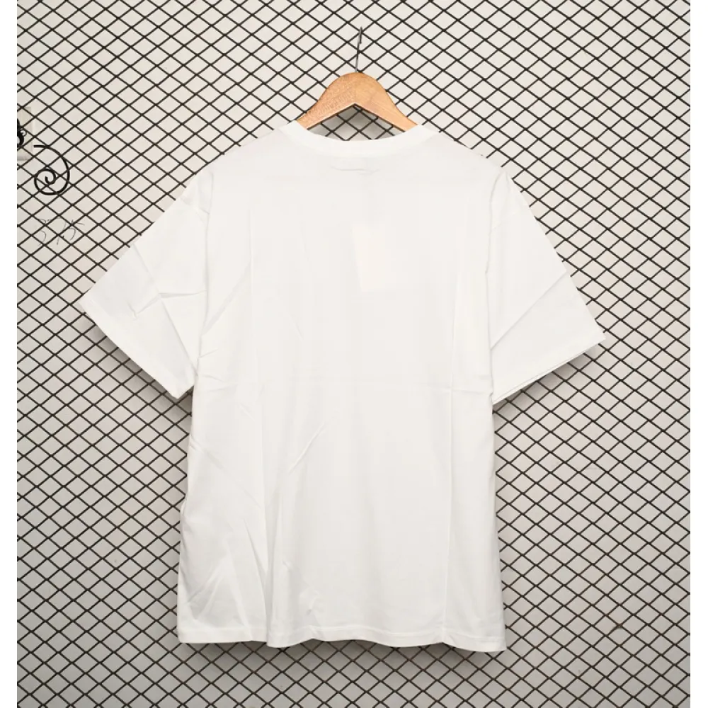 Celine SS22 Celine Logo letter print round neck short-sleeved T-shirt White