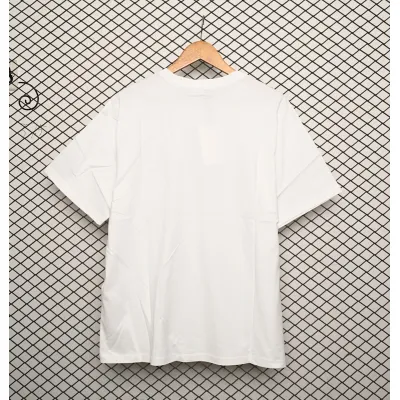 Celine SS22 Celine Logo letter print round neck short-sleeved T-shirt White 02