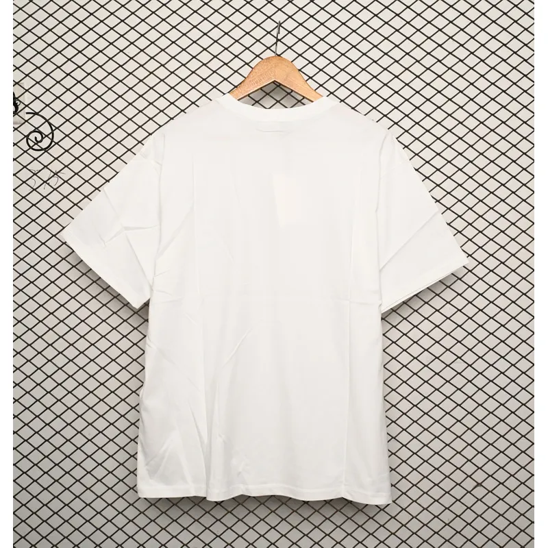 Celine SS22 Celine Logo letter print round neck short-sleeved T-shirt White