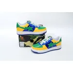 Cheap Fake Bape Sta Low Black Yellow Green Orchid 1180 191 004 A