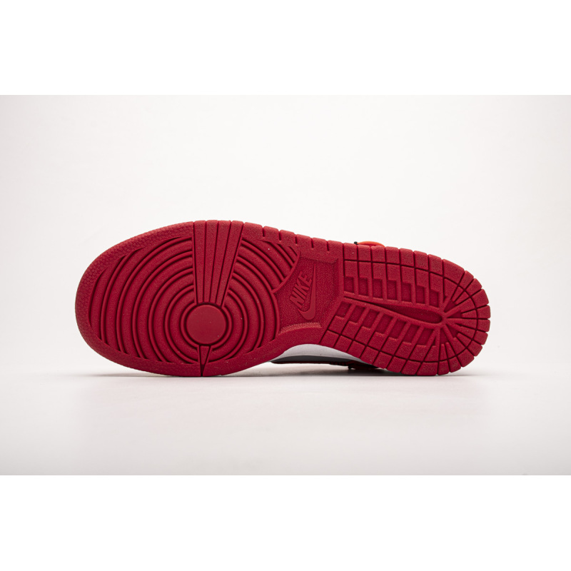 OFF White X Nike Dunk Low University Red CT0856-600