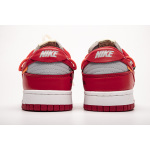 OFF White X Nike Dunk Low University Red CT0856-600