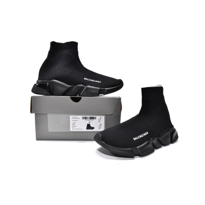  Balenciaga Speed Trainer Black 02