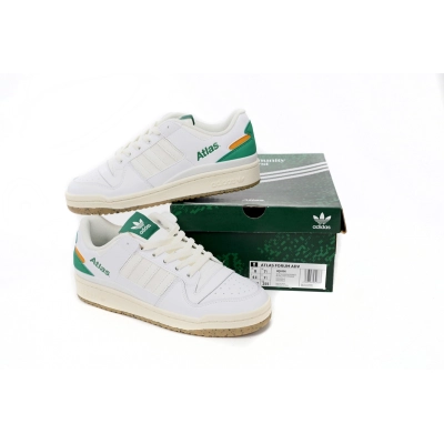 Atmos x adidas Forum Low White Gree HQ6996 02