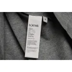 Loewe cartoon logo print round neck pullover short-sleeved T-shirt Grey