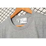 Loewe cartoon logo print round neck pullover short-sleeved T-shirt Grey