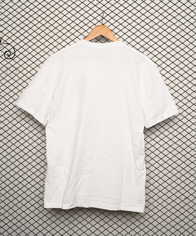 Loewe cartoon logo print round neck pullover short-sleeved T-shirt White
