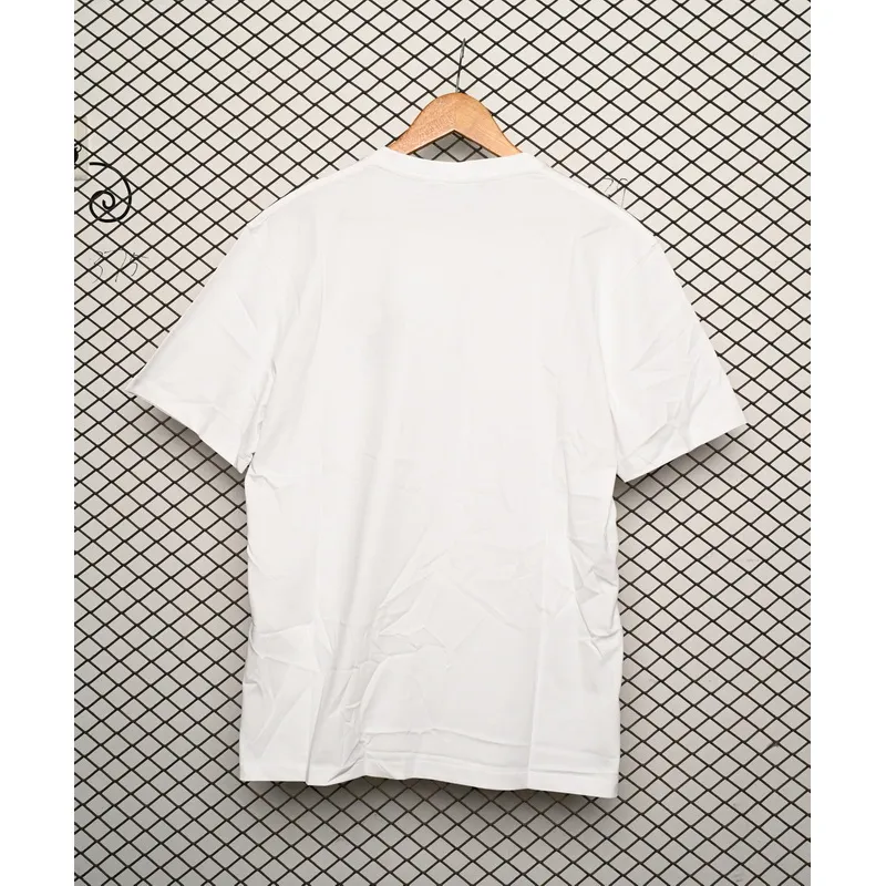 Loewe cartoon logo print round neck pullover short-sleeved T-shirt White